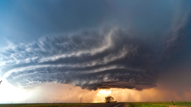 Tornado-Superzelle in den USA