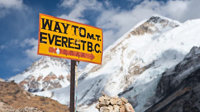 Zum Mt.-Everest-Basislager