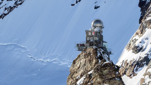 Forschungsstation auf dem Jungfraujoch
