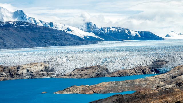 Der Upsala-Gletscher in Patagonien