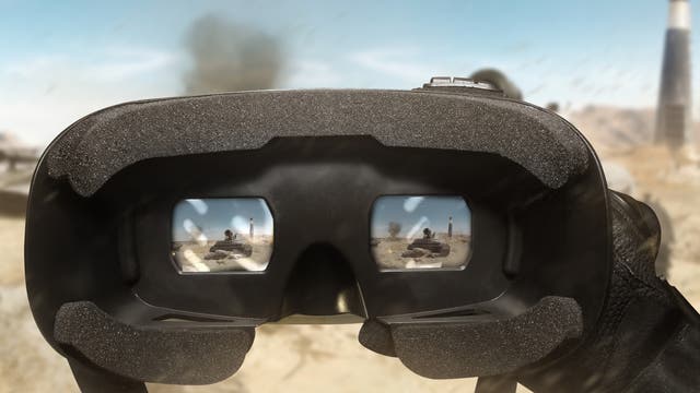Virtuelle Realität im Kriegsgebiet