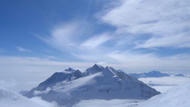 Mount Vinson - abgelegen in der Antarktis