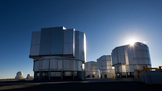 Das VLT am Paranal Observatorium in Chile
