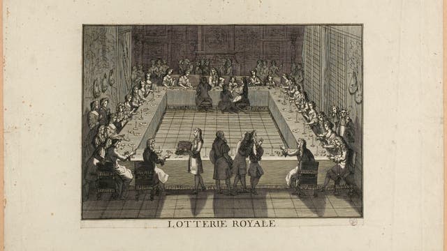 Königliche Lotterie im 17. Jahrhundert