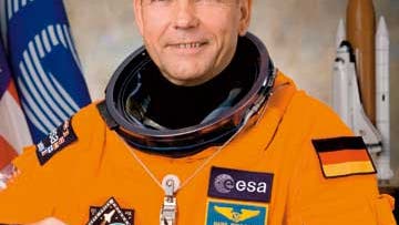 Esa-Astronaut Hans Schlegel