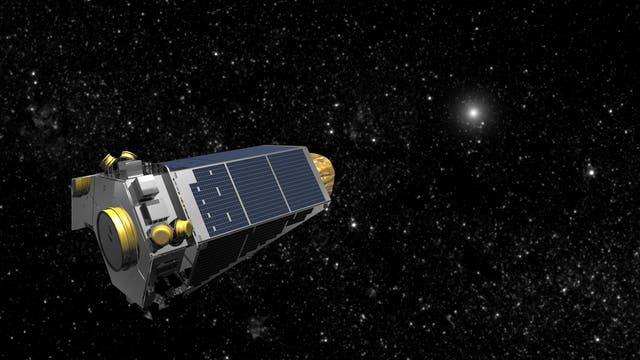 Weltraumteleskop Kepler (künstlerische Darstellung)