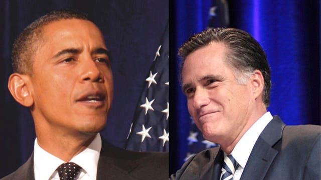 Barack Obama und Mitt Romney