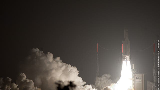 Start der Ariane 5 mit dem ATV-3