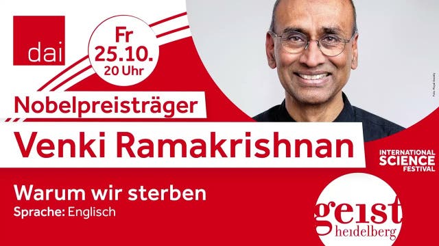 Venki Ramakrishnan – Warum wir sterben