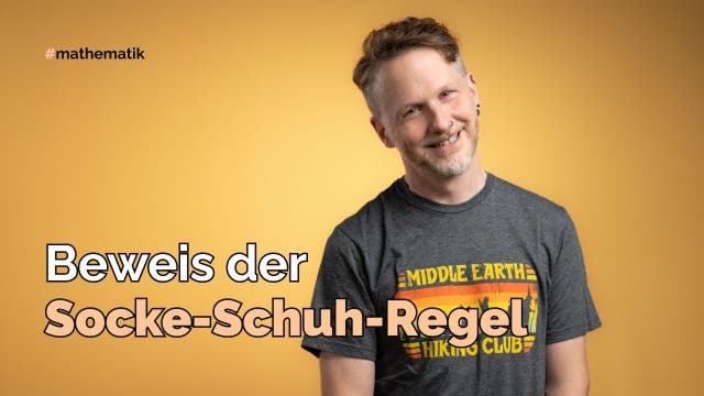 Beweis der Socke-Schuh-Regel