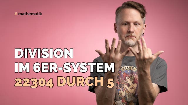 Division im 6er-System: 22304/5