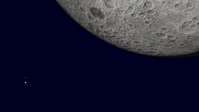 Mond und Uranus am 11. September 2014