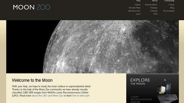 Das neue Design der Moon-Zoo-Website
