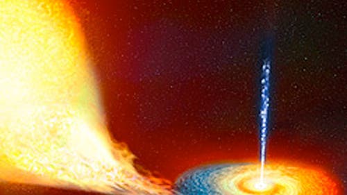 Beschleunigtes Gas macht Röntgenstrahlen-Novae sichtbar