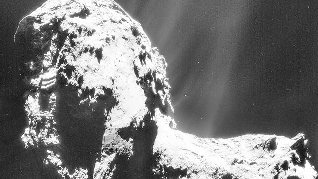Komet 67P am 20. November 2014 (NavCam-Aufnahme) II