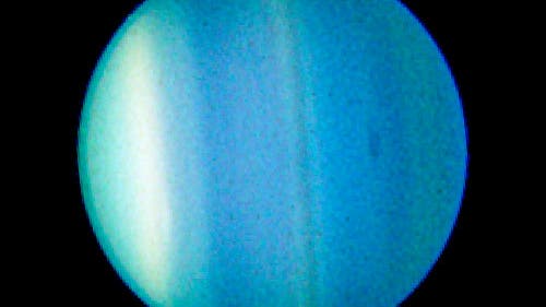 Uranus mit Sturmfleck