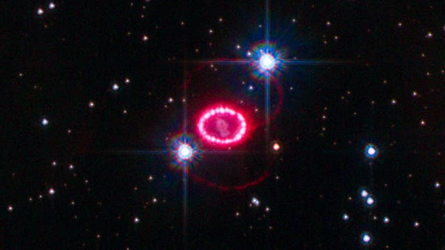 Nach der Supernova-Explosion 1987A