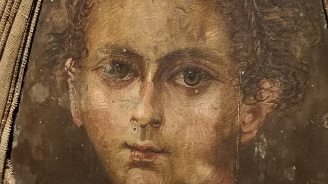 Das Münchner Mumienporträt datiert um die Zeit 80 n. Chr.