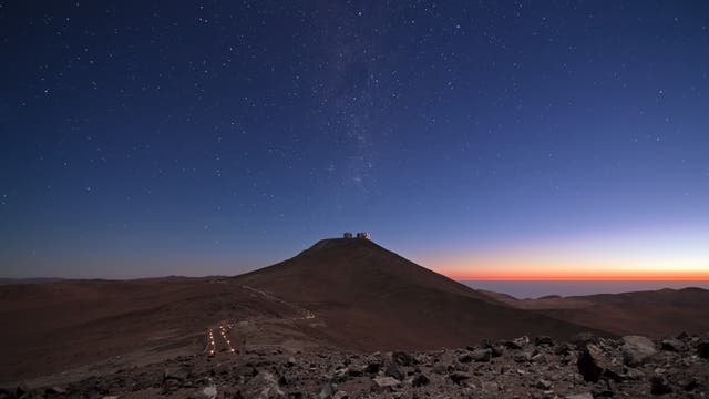 Das Very Large Telescope (VLT) in Chile