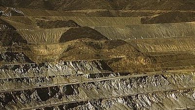 Kupferbergbau im US-Bundesstaat Utah