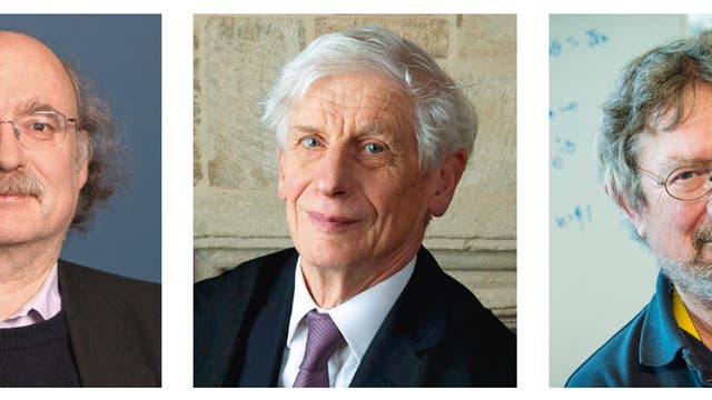 F. D. M. Haldane, D. J. Thouless und J. M. Kosterlitz, Physik-Nobelpreisträger 2016 