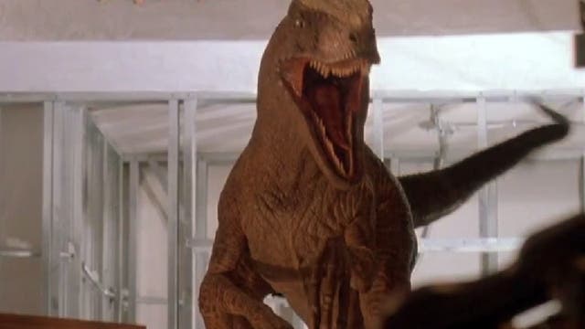 Velociraptor in "Jurassic park"