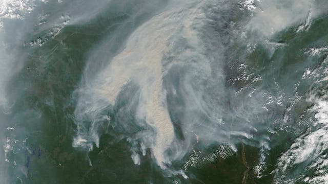 Brände in Sibirien