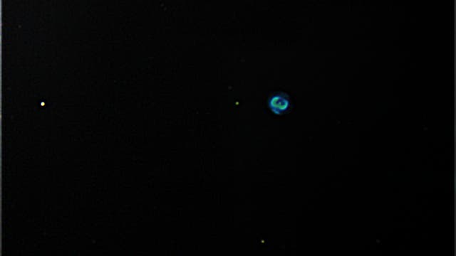 Der "blaue Schneeball", der Planetarische Nebel NGC 7662