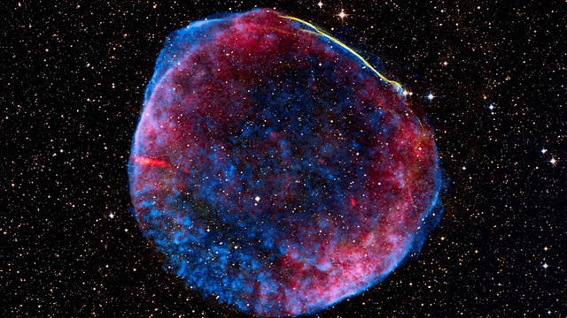 Der Überrest der Supernova SN 1006