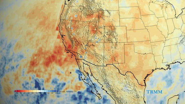 Seit 2012 hat Kalifornien deutlich weniger Wasser erhalten als im langjährigen Schnitt. Das Defizit beläuft sich mittlerweile die Regenmenge, die normalerweise im Mittel in einem Jahr in Kalifornien fallen sollte.
