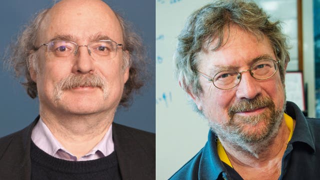 F. D. M. Haldane und J. M. Kosterlitz, zwei der drei Physik-Nobelpreisträger 2016 