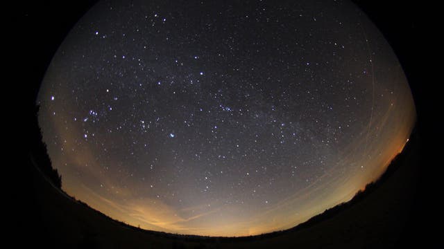 Der Nachthimmel über dem Sternenpark Rhön