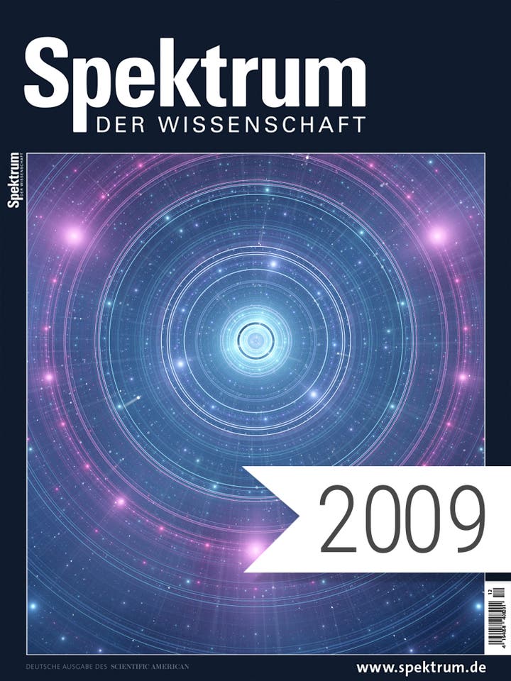 Digitalpaket Spektrum der Wissenschaft Jahrgang 2009_Teaserbild