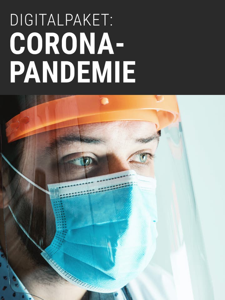 Digitalpaket: Corona-Pandemie Werbebild