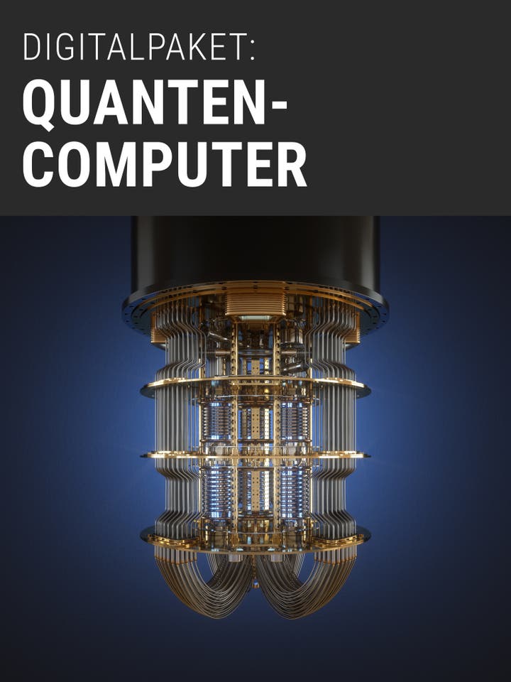 Digitalpaket: Quantencomputer Werbebild