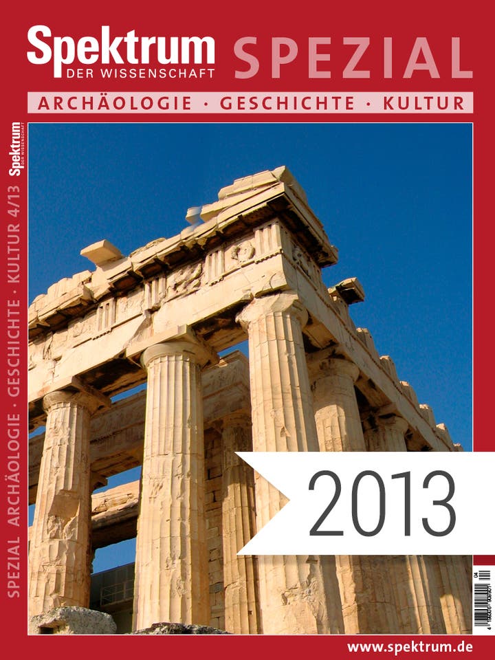  Digitalpaket: Spezialreihe Archäologie-Geschichte-Kultur Jahrgang 2013