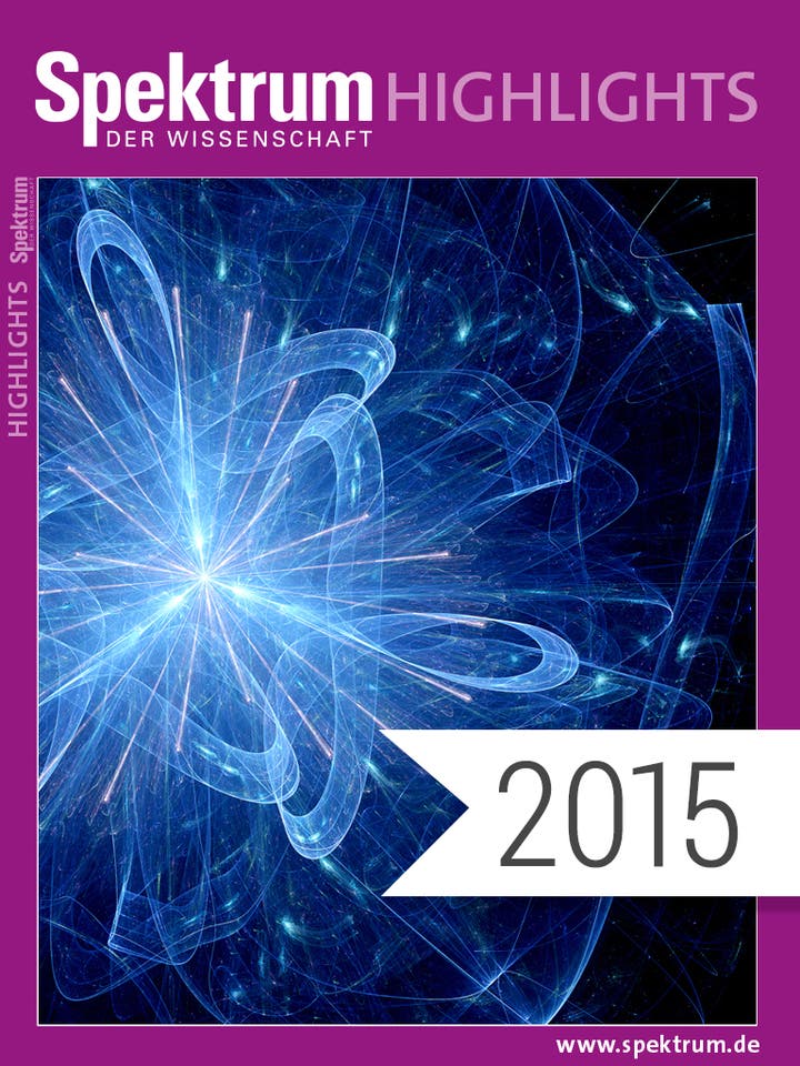 Spektrum der Wissenschaft Digitalpaket: Spektrum Highlights Jahrgang 2015