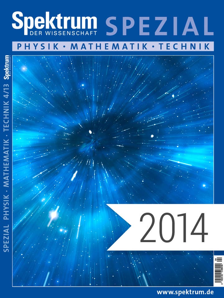 Spektrum der Wissenschaft Digitalpaket: Spezialreihe Physik-Mathematik-Technik Jahrgang 2014