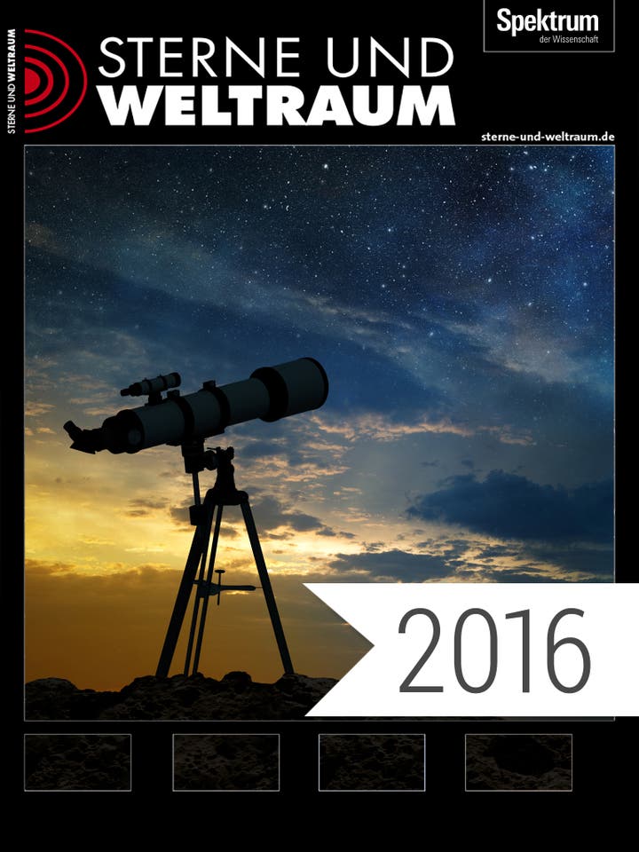 Sterne und Weltraum Digitalpaket: Sterne und Weltraum Jahrgang 2016