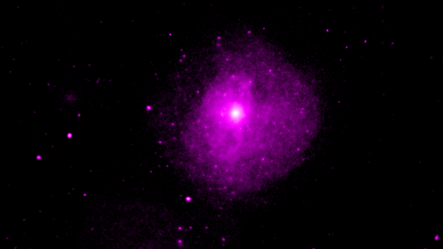 Fornax-Galaxienhaufen im Röntgenlicht (Ausschnitt)