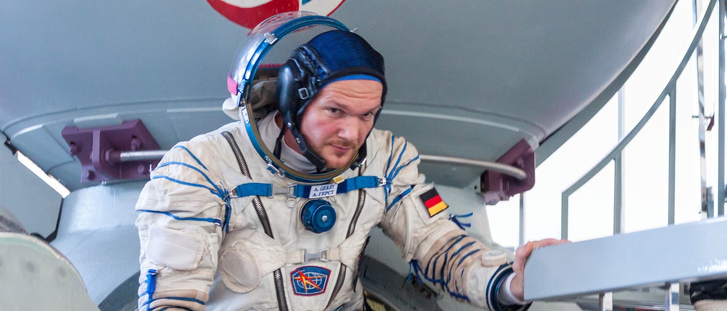 Bald im All? Kosmonaut Alexander Gerst Bald im All? Kosmonaut Alexander Gerst