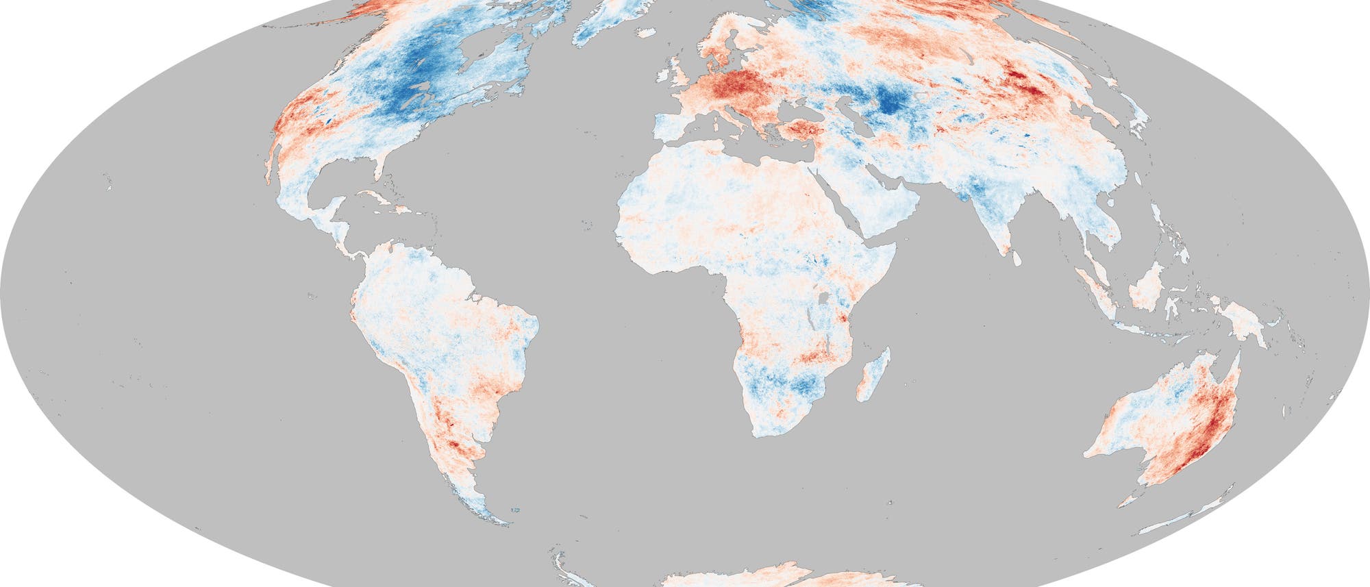 Weltweite Temperaturabweichungen Weltweite Temperaturabweichungen