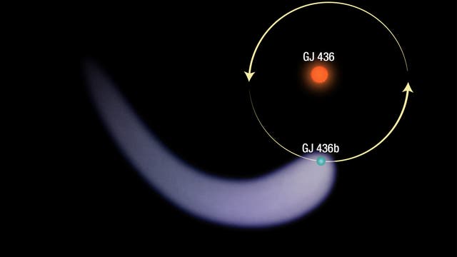 Exoplanet Gliese 436b