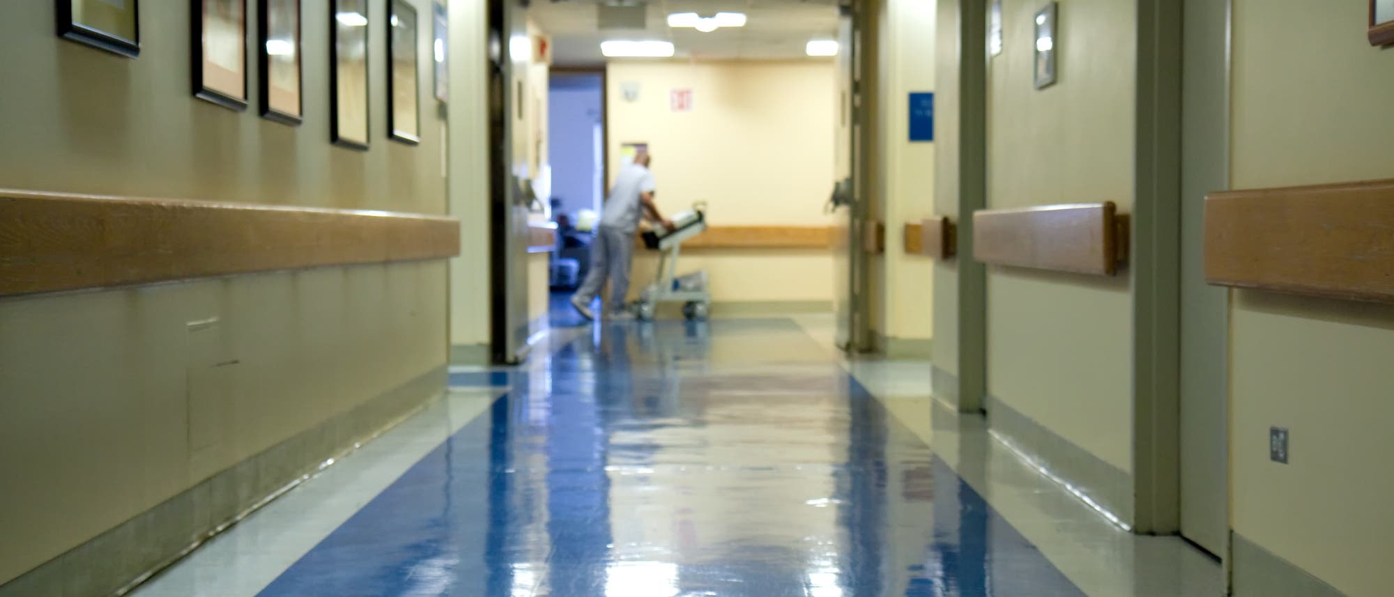 Krankenhausflur Krankenhausflur