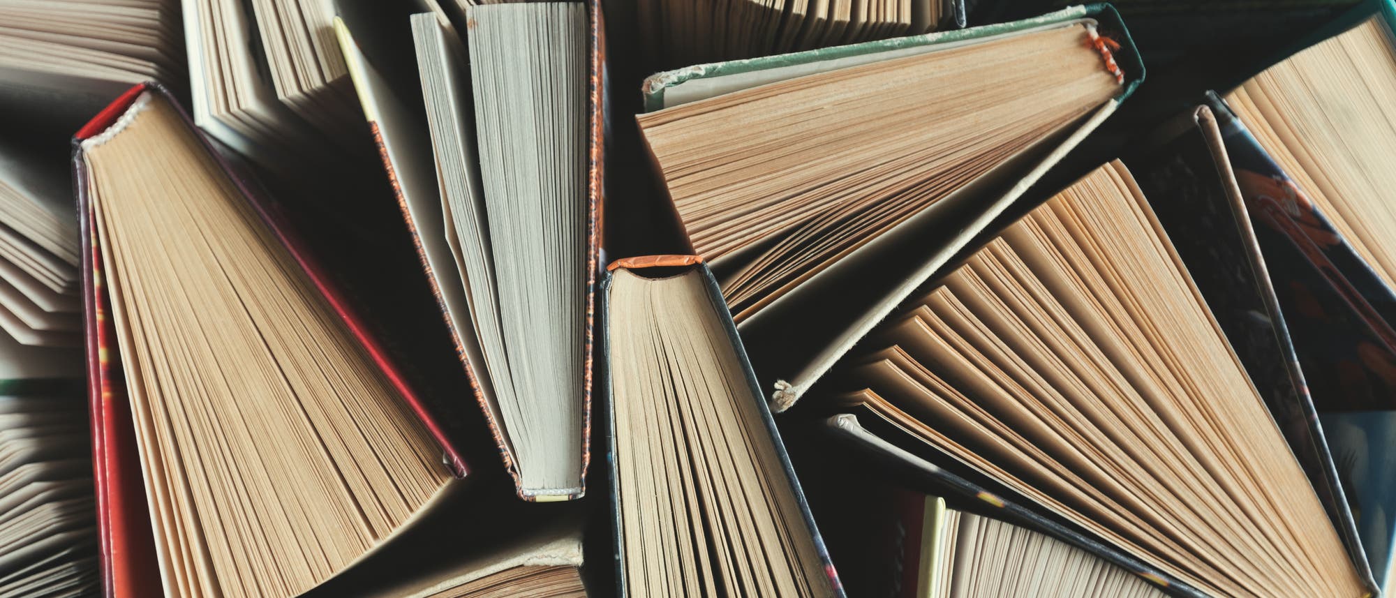 Bücher von oben Bücher von oben