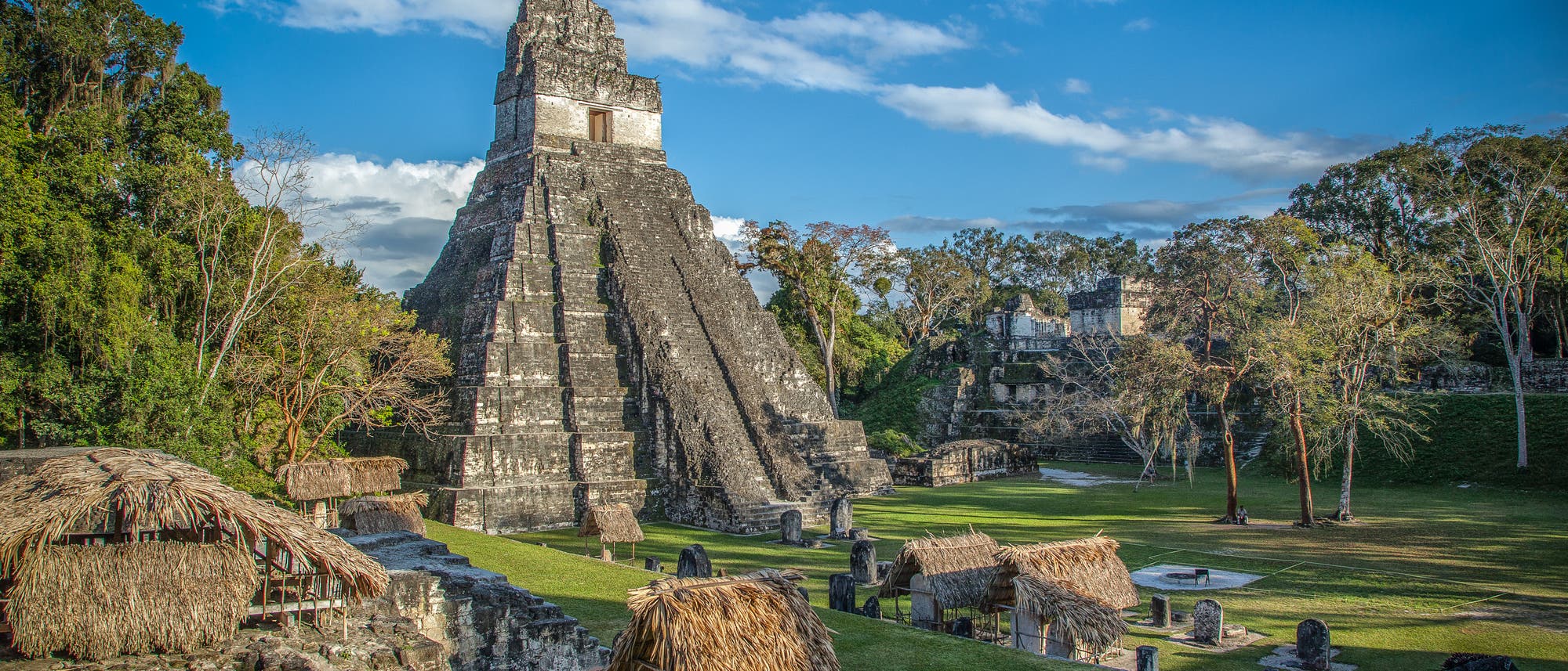 Die Maya-Stätte von Tikal in Guatemala Die Maya-Stätte von Tikal in Guatemala