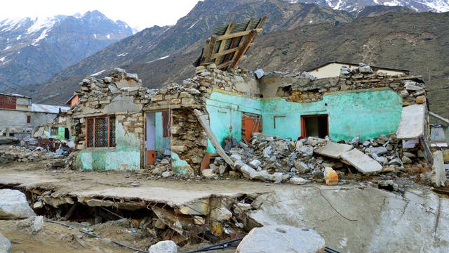 Naturkatastrophe in Kedarnath, Uttarakhand 2013 (Archivbild)