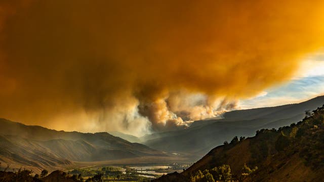 Waldbrand in Colorado