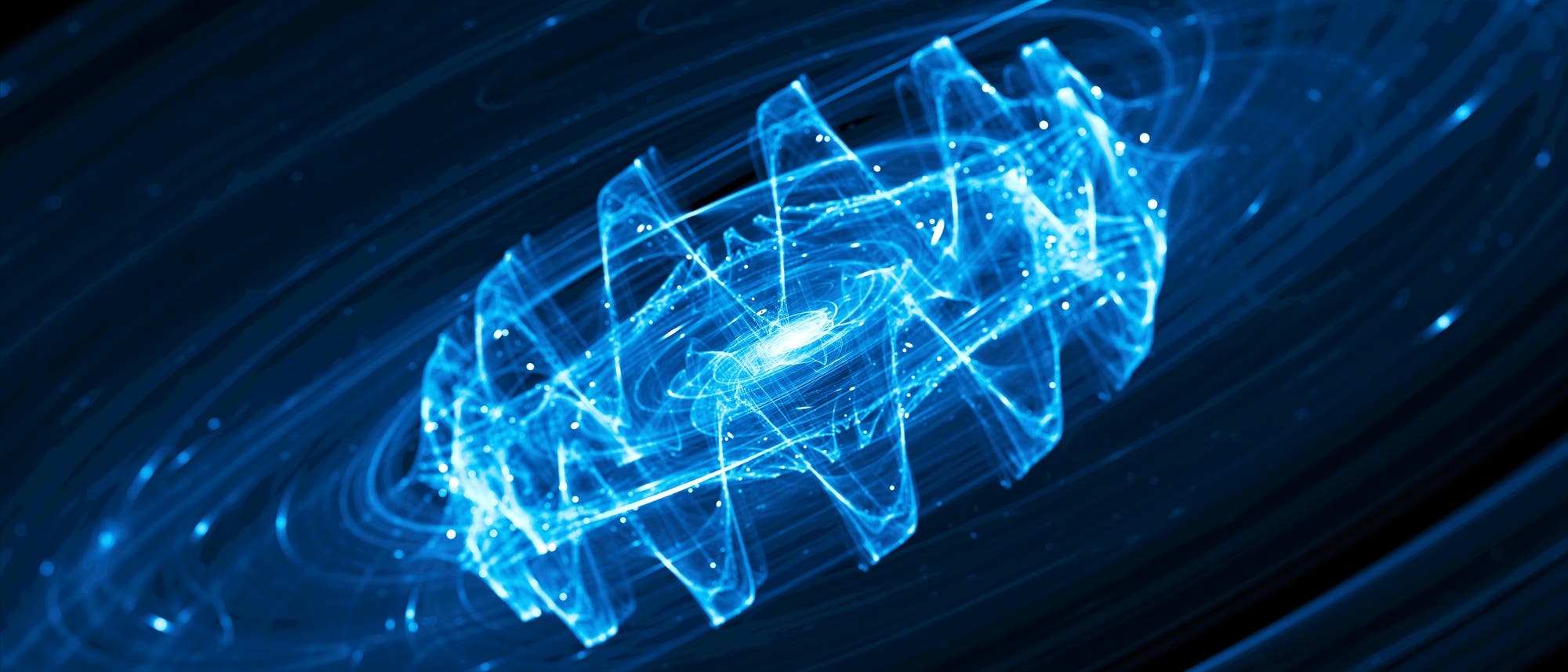 Künstlerische Darstellung von Gravitationswellen. Leider in fast jeder Hinsicht falsch. Künstlerische Darstellung von Gravitationswellen. Leider in fast jeder Hinsicht falsch.