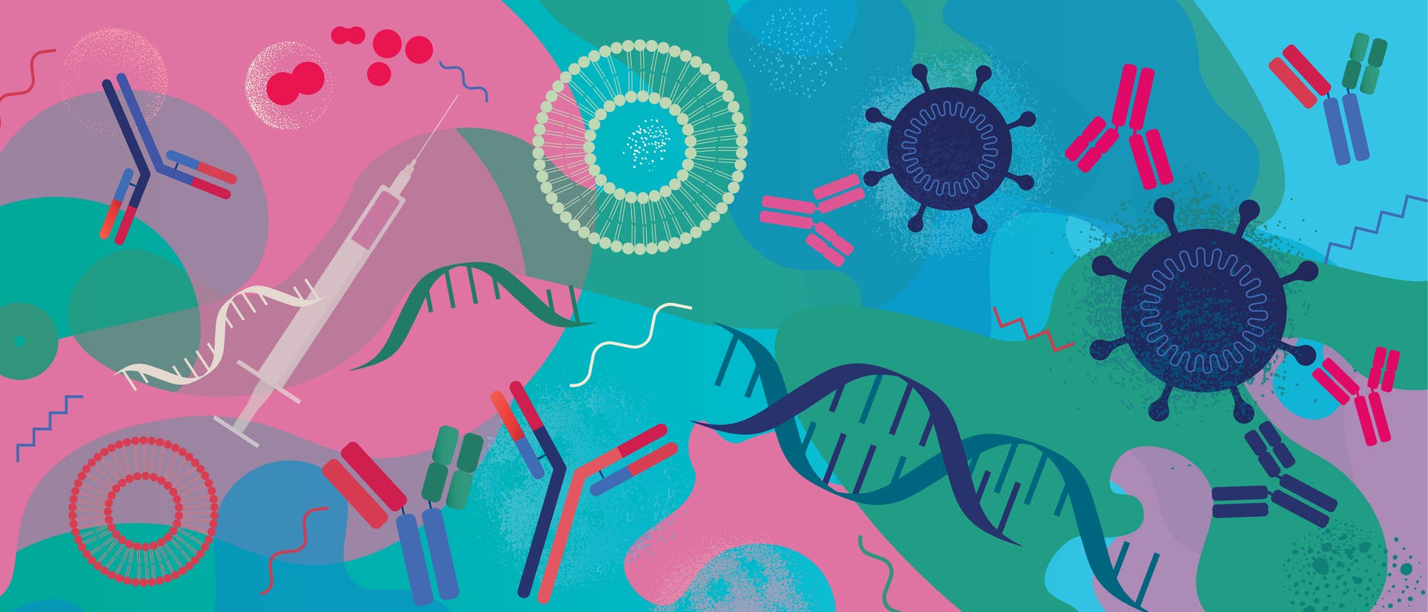Illustration mRNA-Impfstoffe Illustration mRNA-Impfstoffe
